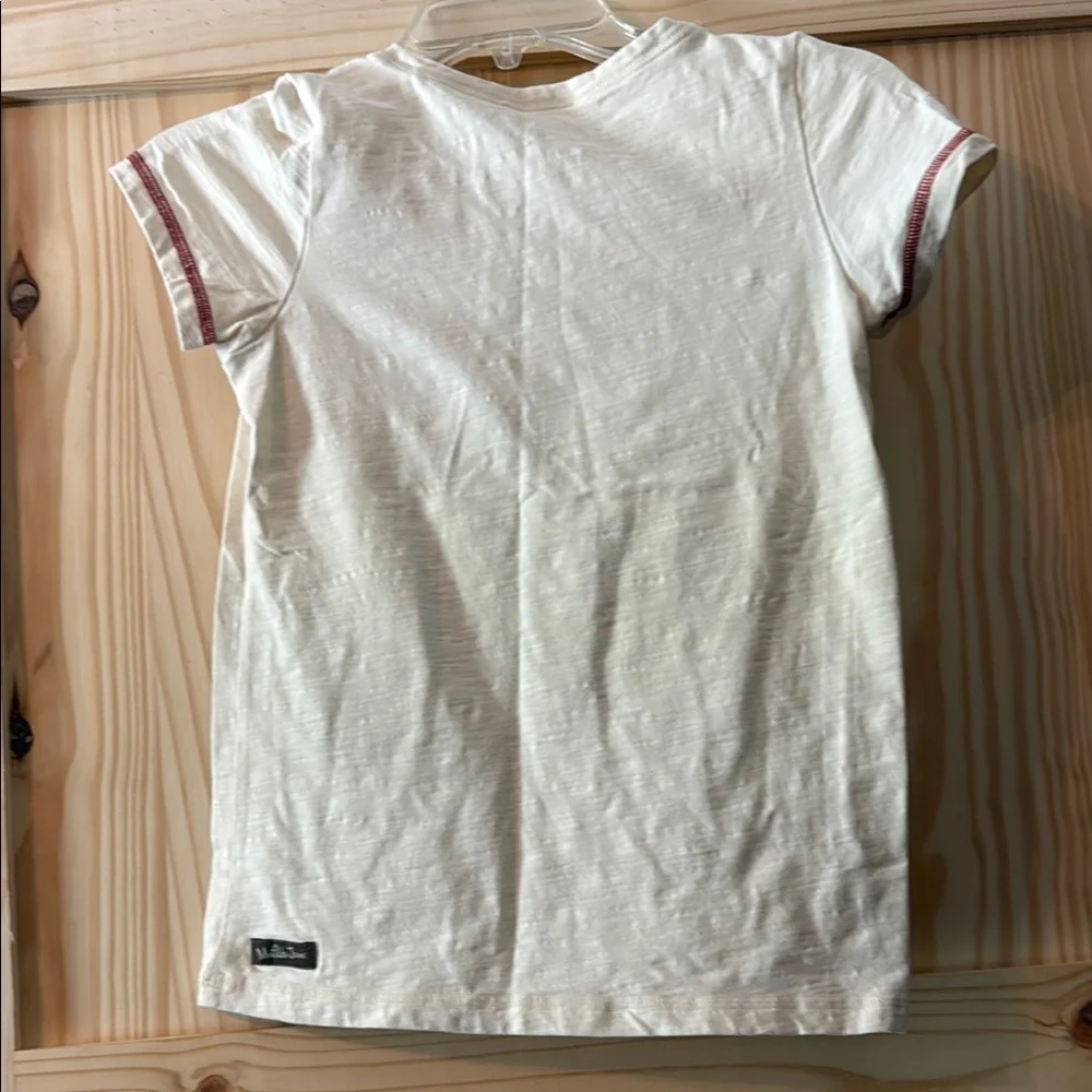 Kids White Animal Print T-Shirt - Picture 3 of 4